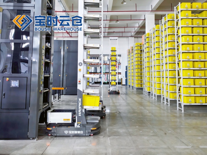 广元智慧云仓-机器人分拣+打包+发货